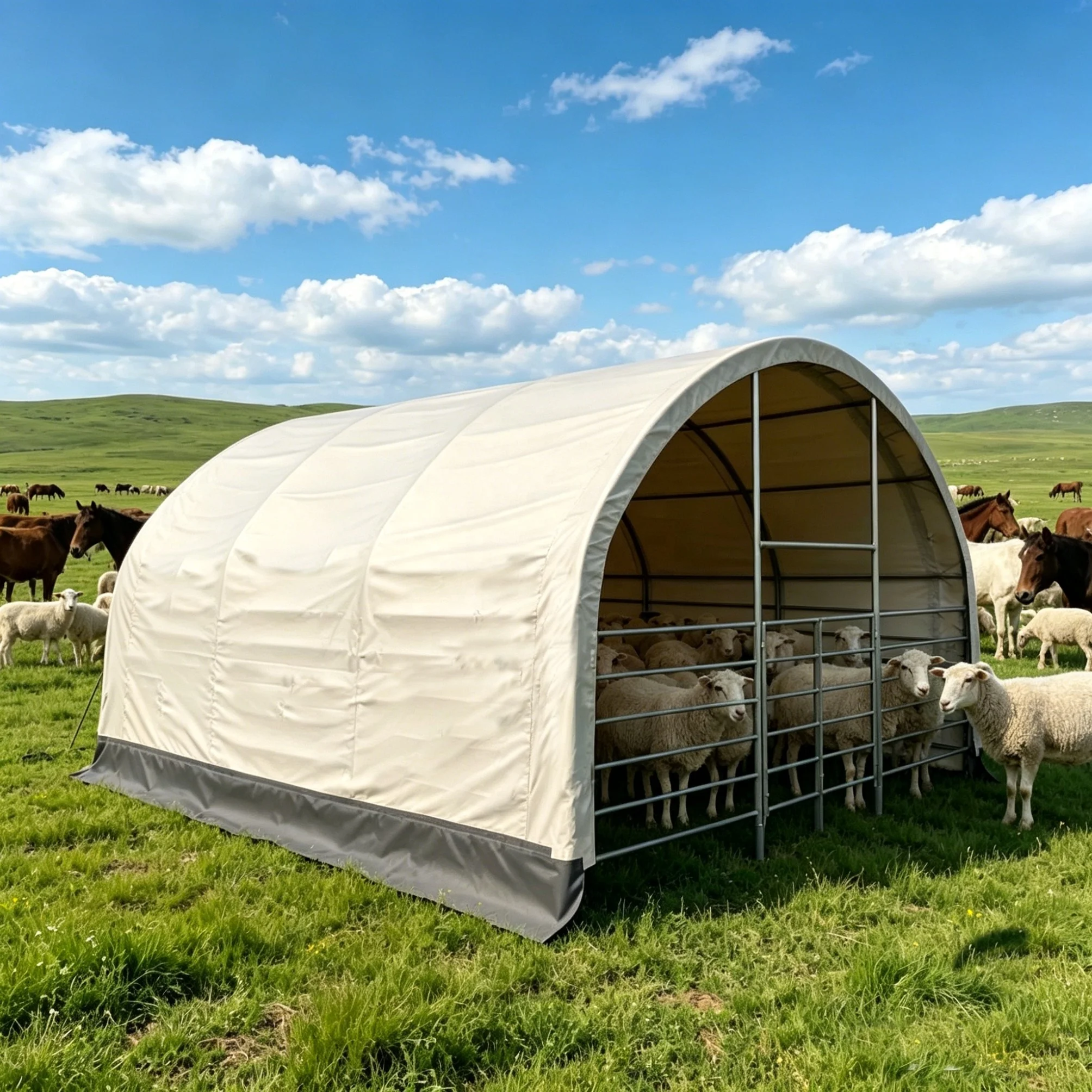 Livestock Shelter ,  Animal House Shelter, Cattle Tent , Pasture Tents, Calf Hutch