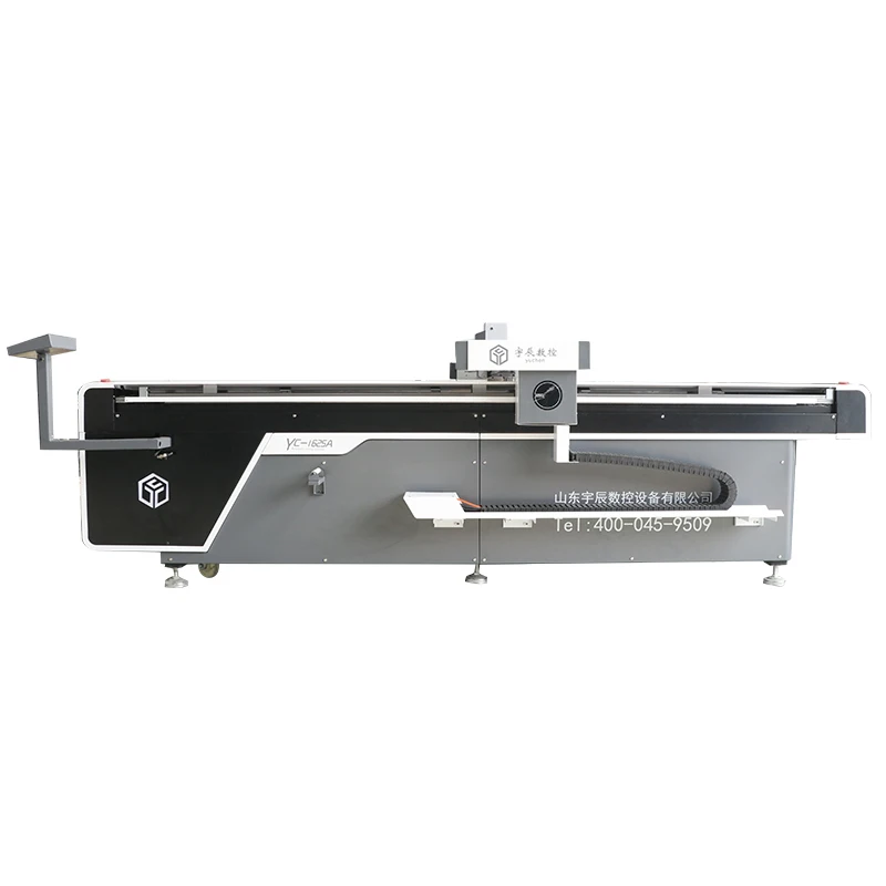 Yuchen CNC Digital Packing Box Sticker Automatic Oscillating Knife Cutting Machine