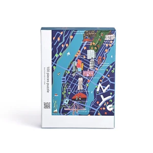 Sublimation Blank Jigsaw Puzzle Custom 100 Pieces Personalized Kids Eco-friendly Materials Jigsaw Puzzle