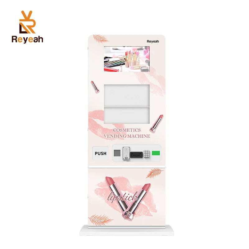 Cosmetics Vending Machine Automatic Mini Touch Screen Women Custom Beauty Makeup Lash Vending Machine With Card Reader