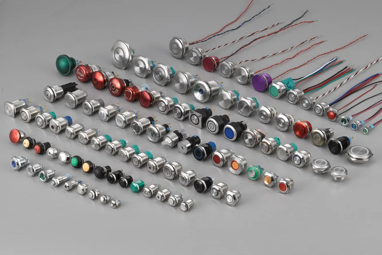 Interruttore Auto Interruttore A Pulsante Per Auto Da 19 Mm 12V, Impermeabile A LED In Pannello Interruttori 12v - Foto 7