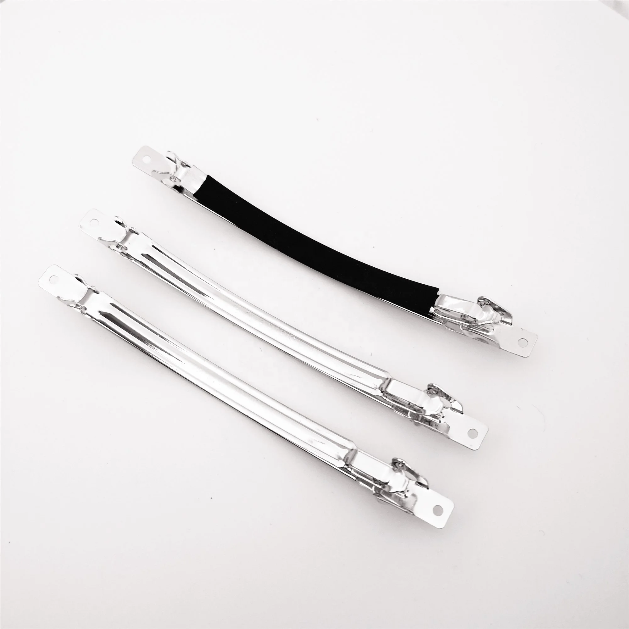 Оптовая продажа 3,228 дюймов золото Hairclip Аксессуары слово Весна клип волос клип части