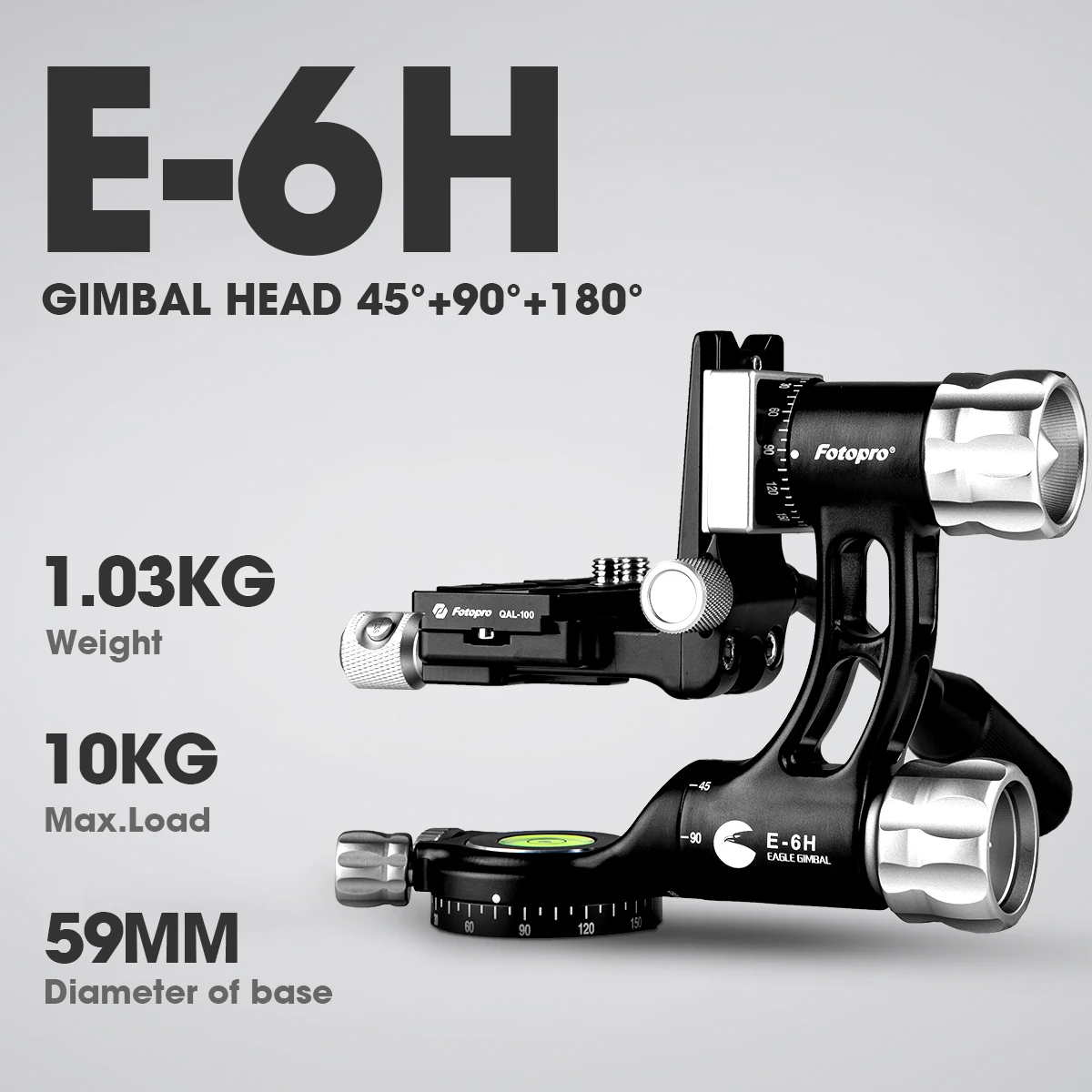 Heavy Duty Ball Head Camera 360 Degree Panoramic Ball Tripod Head