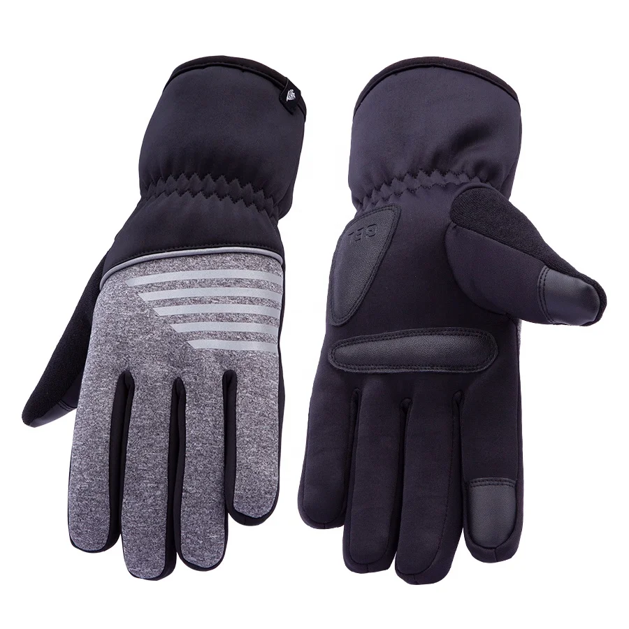 Ветрозащитные и водонепроницаемые уличные велосипедные зимние теплые гоночные перчатки с гелевой подкладкой