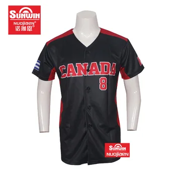 Source Chinese Manufacture Majestic Blank Baseball Jersey Custom