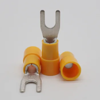 For UL Listed Automotive Electrical Wire Terminal Crimp Connector Nylon Y-Shaped NL Series Copper Insulated Terminal Connector