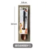 ช้อนคนด้ามบางสีเขียว 16.5*3.8 ซม