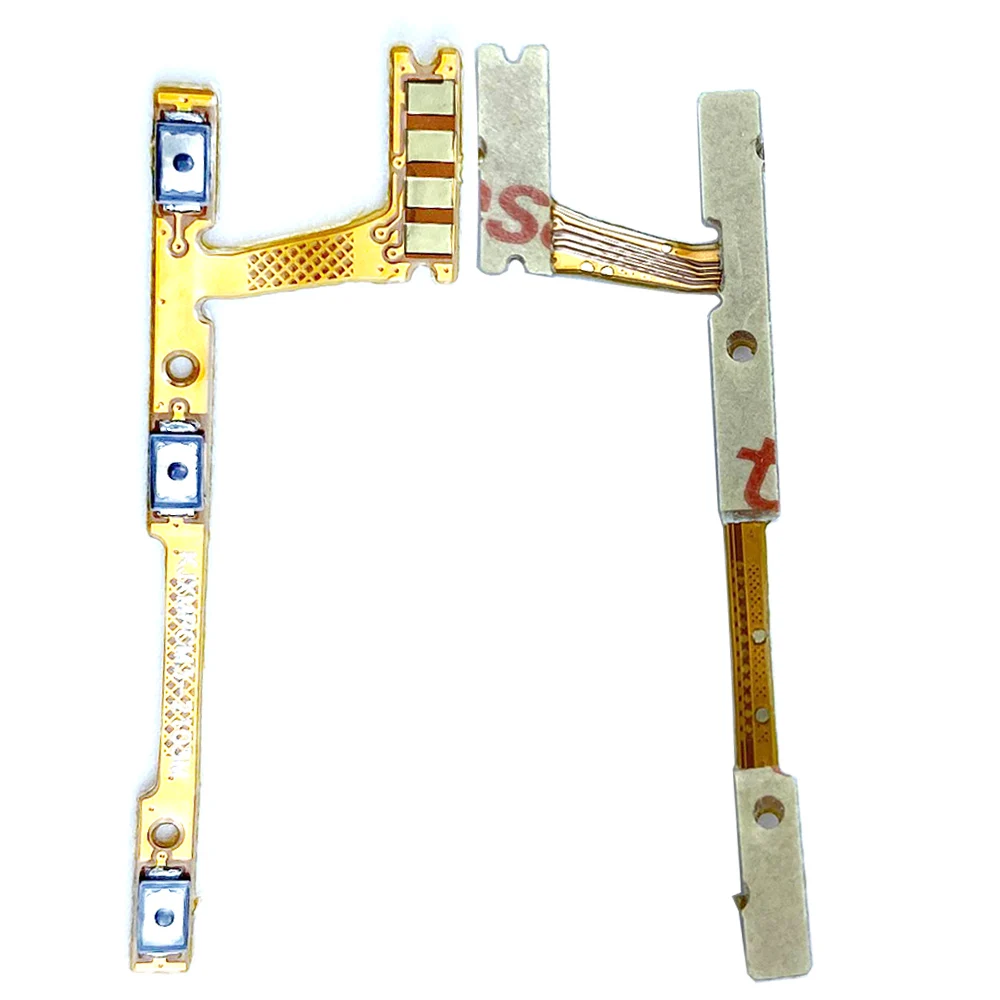 Cavo Flessibile Tasto Accensione E Volume Per Xiaomi Redmi Note 9S, Ricambio Generico Giallo