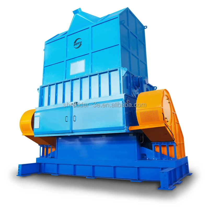Refuse Derived Fuel (RDF) Shredder/waste Shredding/Fabric/leather/textile/MSW Shredder