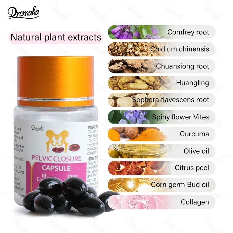 Private Label Pelvis Shrinkage Repair Capsule Vagina Repair Capsules Pelvis Narrowing Closure Capsule for Women