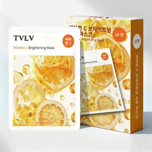 Wholesale TVLV Skin Care Whitening Moisturizing Hydarting Anti Wrinkle Aging Vitamin C Brightening Face Mask Sheet