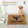 Cartoon Imitation Coconut Fiber Floor Mat - 5