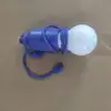 warm blue light