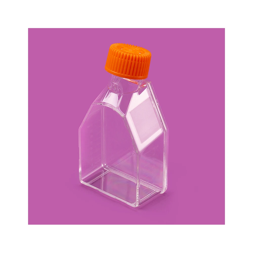 Medical science tissue culture flasks sterile polystyrene 50ml cell