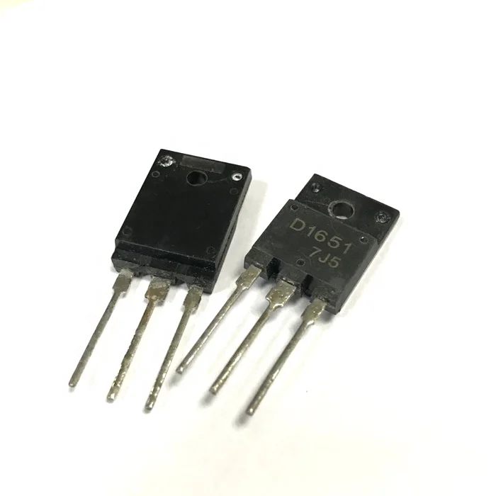 2SD1651 Color TV Horizontal Deflection Output Applications Transistor D1651