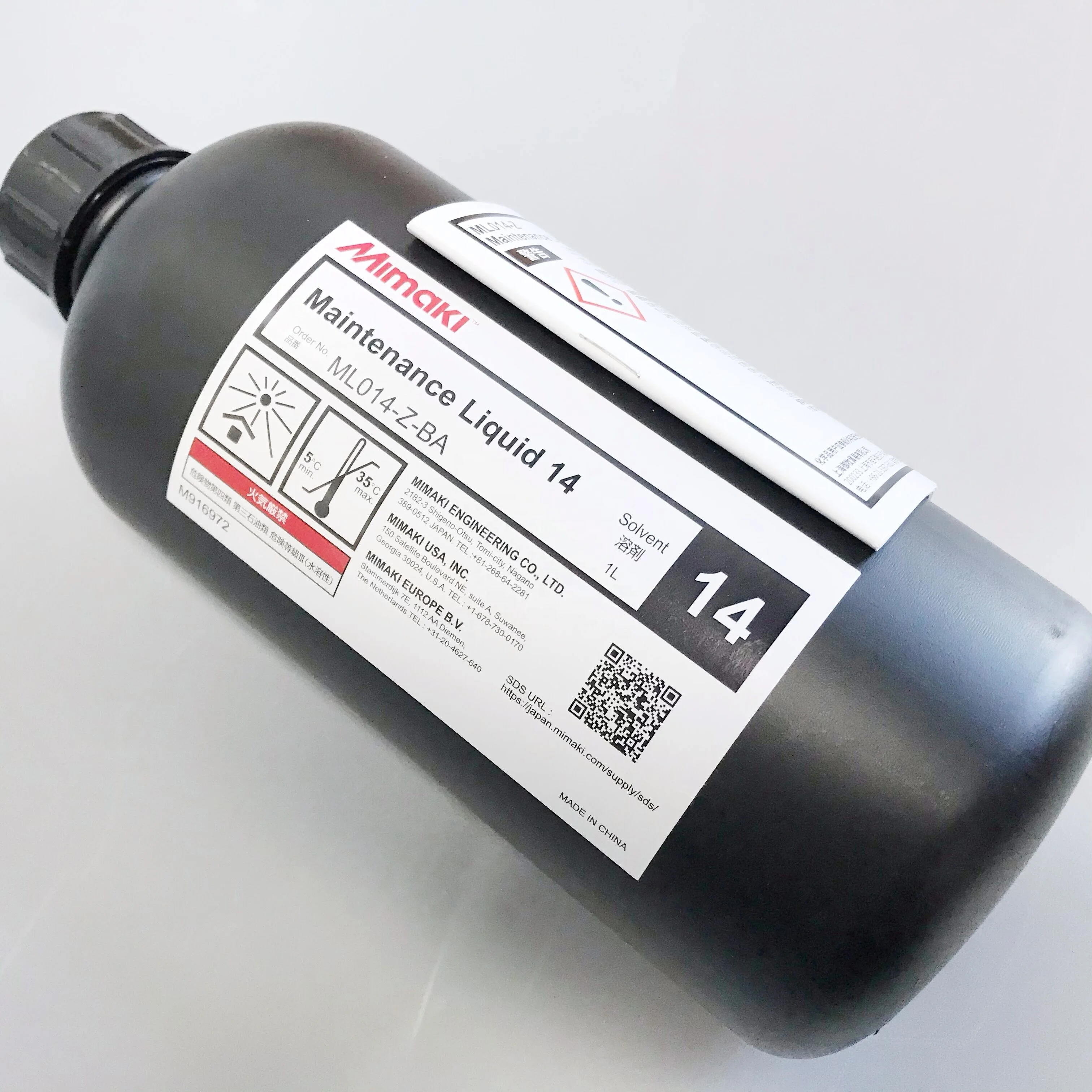 Genuine Printer Maintenance Liquid 14 for Mimaki UJV100 - 1000ml
