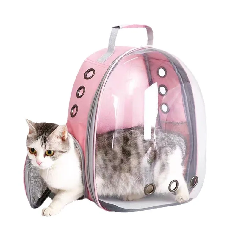 product hot sale cat backpack bubble cats dogs pet carrier suitable for cats traveling transparent outdoor waterproof  backpack carrier-48