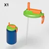 Color matching orange green (including straw) 1pc