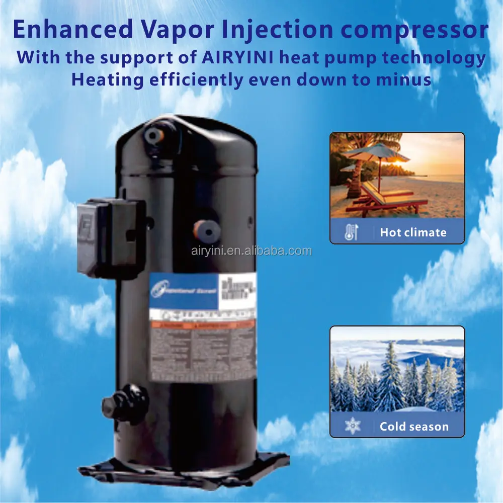 Commercial Large Air Source HeatPump High Temperature Heat Pump Hotel Pool Heating Machine PLC Water Heater for Swimming Pool