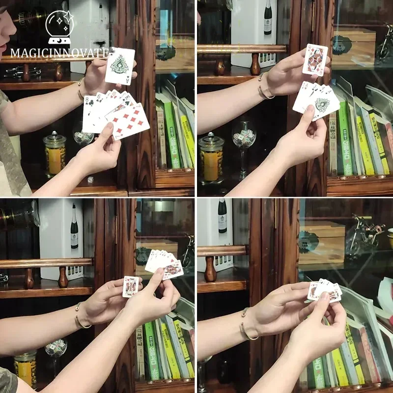 Забавные Волшебные трюки, карточки для Волшебных Игр, тренировочные магические реквизиты для магических сцены, Детские Классические игрушки