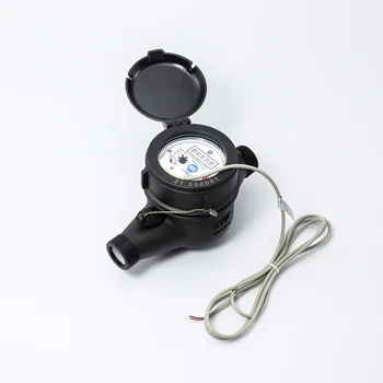 Residential Multi-Jet Dry Type 1/2" AWWA C708 NSF 61 Approved Water Meter with Plastic Body / Extra Inlet Filter as optional