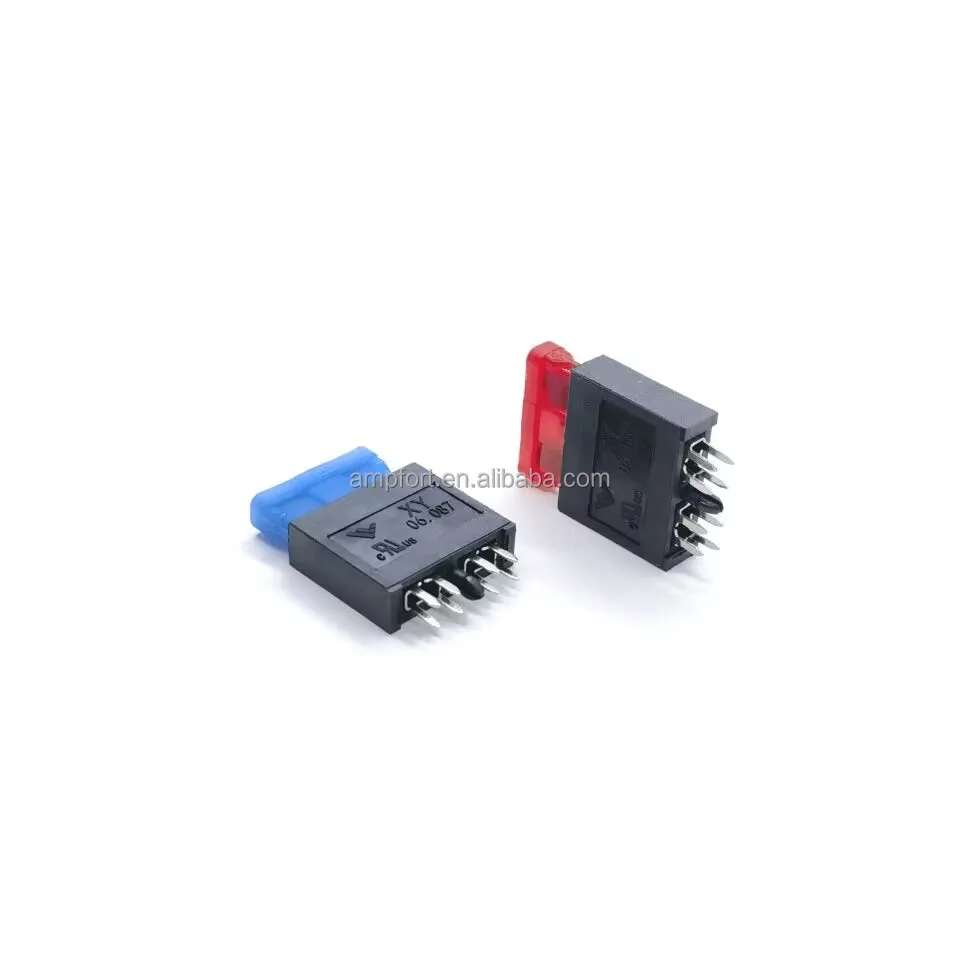 6,10 Sicherungshalter/ clip f. Feinsicherung 5x20 M205 PCB Mount Fuse Holder 6,10 Sicherungshalter/ clip f. Feinsicherung 5x20 M205 PCB Mount Fuse Holder