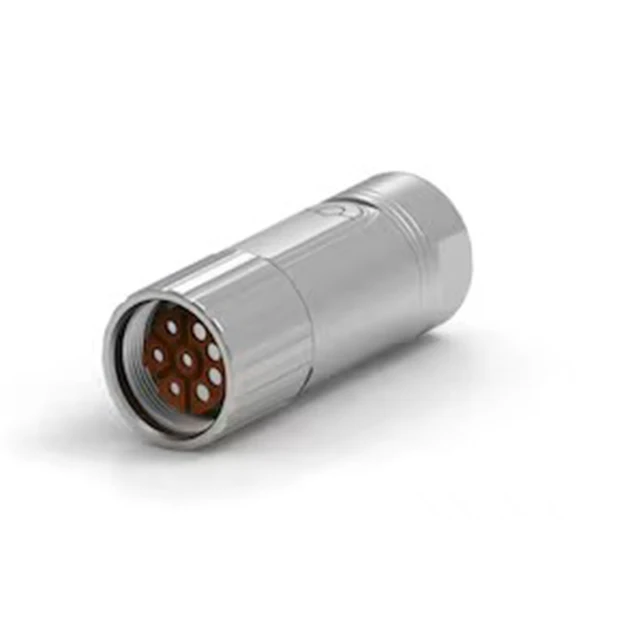 Connector Cable-to-Cable, Circular Connector Plug, 8 Position, Shell Size 23,  Zinc Alloy BSTA078NN00580235000