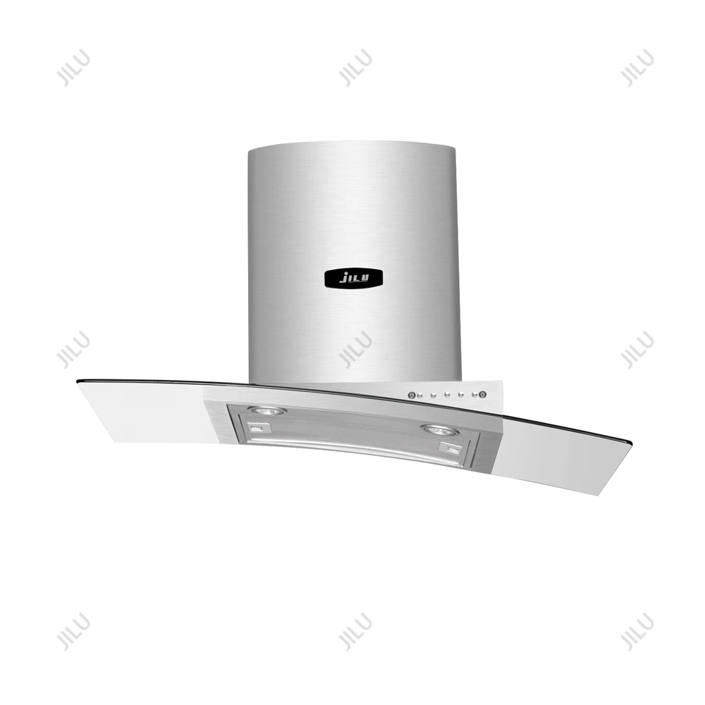 Wall-Mounted Stainless Steel Kitchen Cooker Hood ETL Certified Household Range Exhaust Hood 90 cm Size manufacture