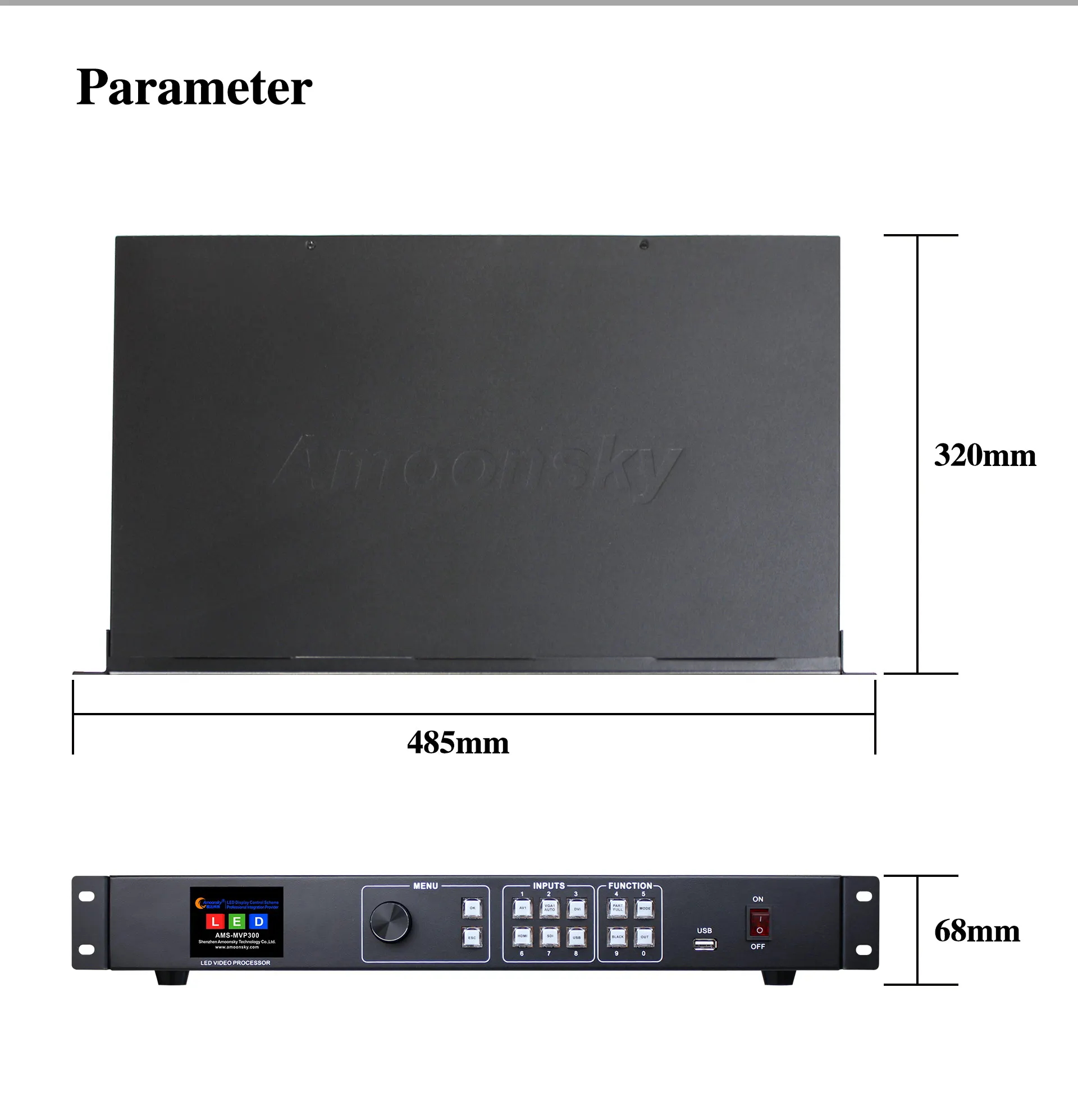 Amoonsky AMS-MVP300 LED Screen Video Processor