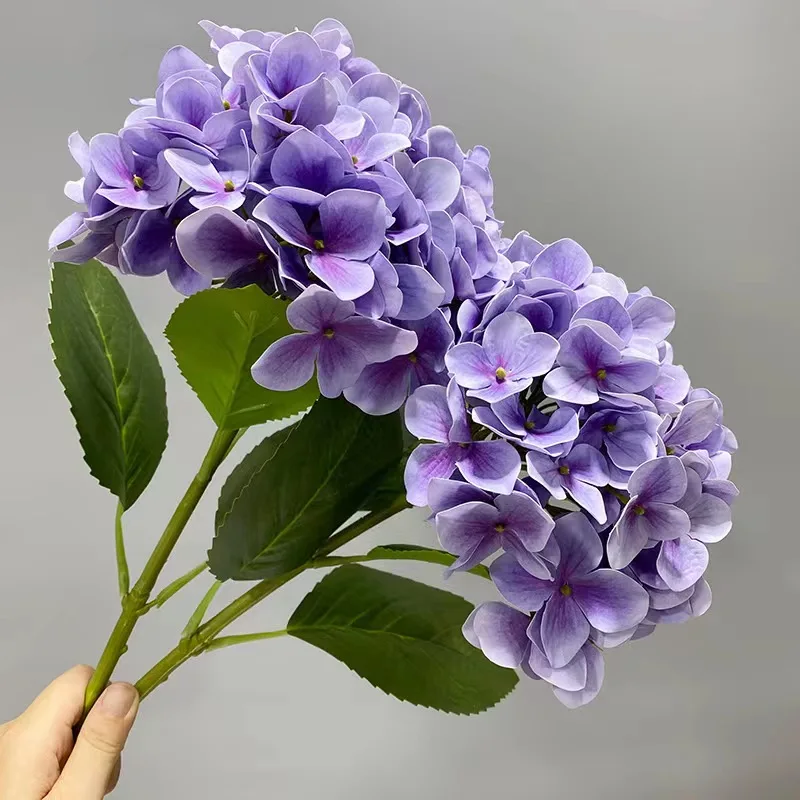 Artificial Hydrangea Ivory Vintage Color Hydrangea Flowers Wholesale