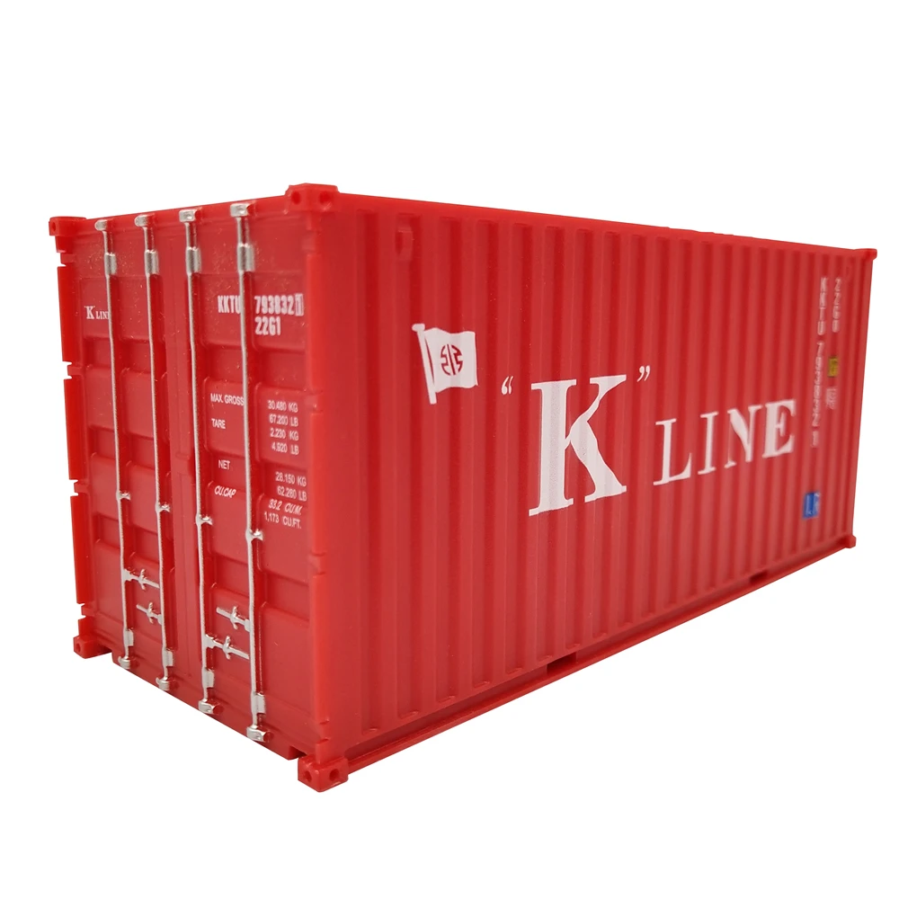 17cm 1:35 K-LINE logistics container miniature Custom container model O.A.S ship model