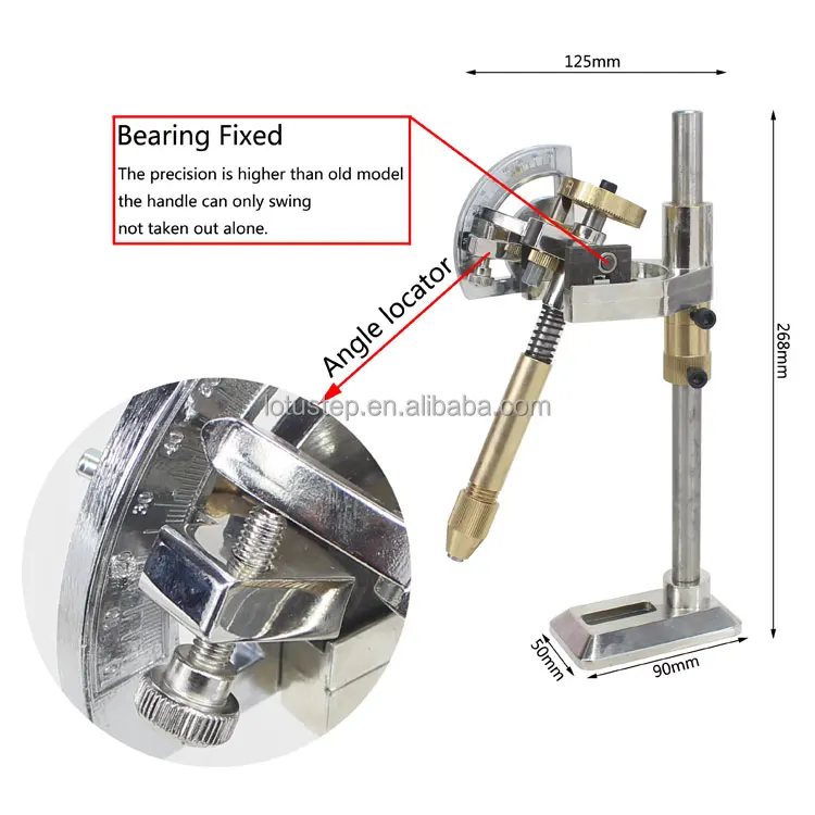 インデックスギア付き機械式宝石宝石宝石ファセットハンドアーム