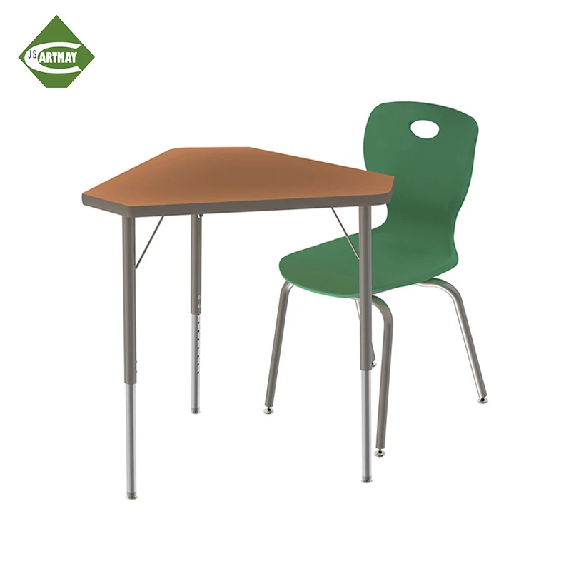 Adjustable School Tables and Chairs Set Classroom Furniture School Desk and Chair