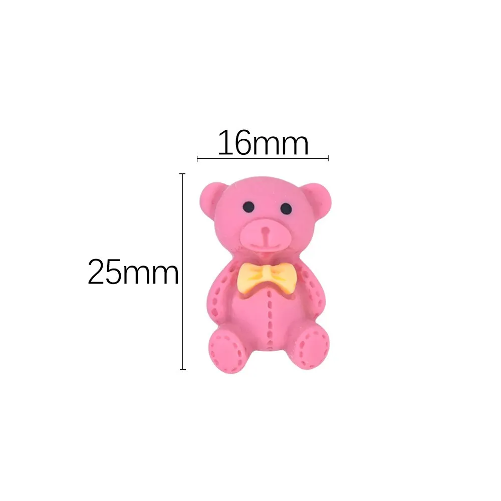 3D Lovely Cartoon Bear Ornaments Japanese Style Manicure Designs Cute Small  Bow Bear Resin Charms For Jewelry Making - Buy 3D Lovely Cartoon Bear  Ornaments Japanese Style Manicure Designs Cute Small Bow