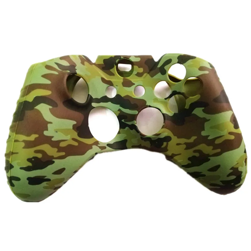 SYYTECH Camouflage Protective Joystick Controller Protector Silicone Skin Case Cover Skin for XBOX ONE