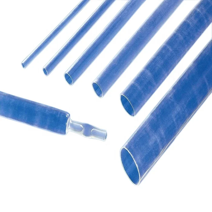 175 Deg Abrasion Resistant Heat Shrink Nakabalot Transparent Semi-Rigid PVDF Heat Shrink Tube