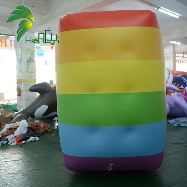Advertising Billboard Inflatable Rectangle Balloon , Promotion Event Inflatable Square Balloon for Sale