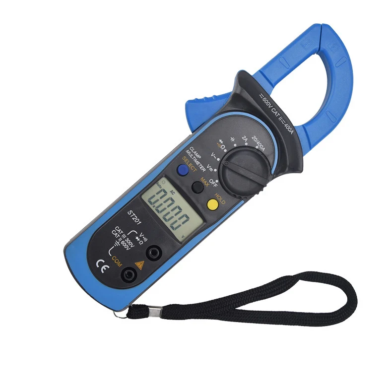 Digital Amperimetric Clamp Meter Professional Voltmeter Plier Ammeter ...