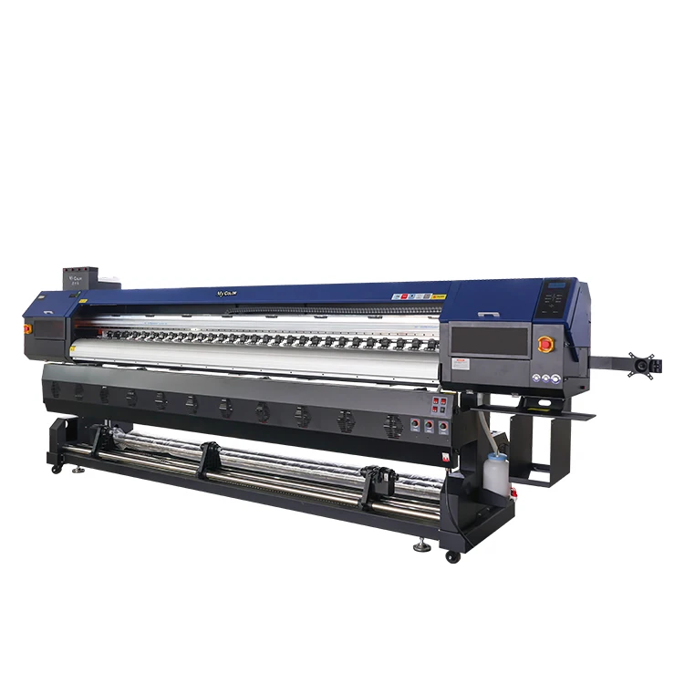 3.2m Large Format Eco Solvent Printer Banner Vinyl Sticker Digital Ecosolvent Printer Plotter with I3200/F1080A1