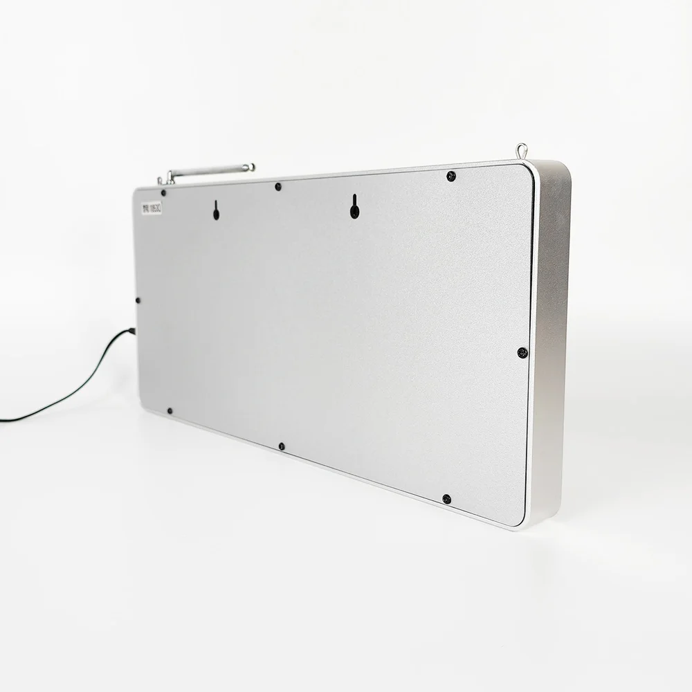 Wireless 3-Digit LED Display Queue Calling System Metal Construction for Hotel Restaurant Hospital or Bank Management