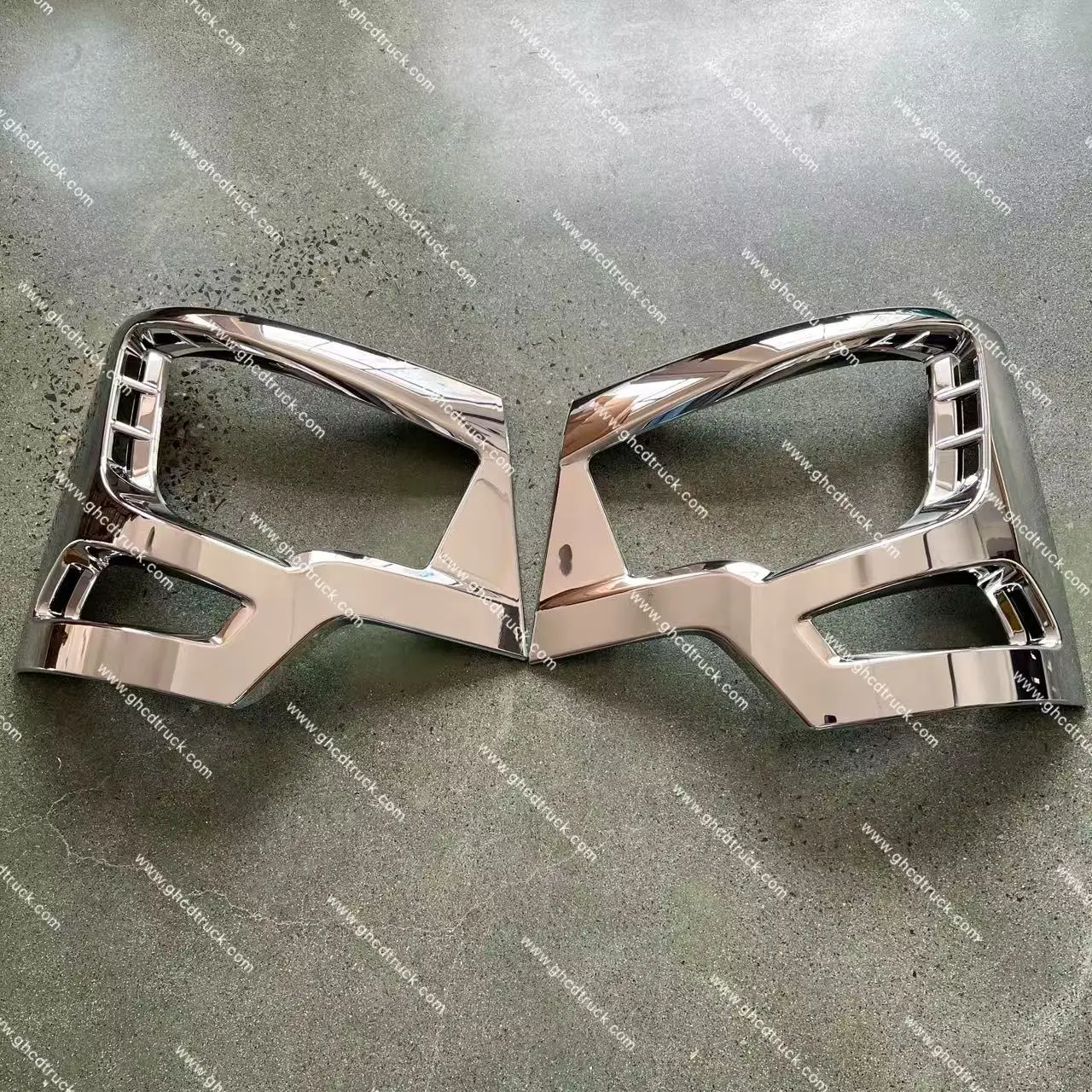 GHCD New Product Chrome-Plated Head Lamp Frame for Latest Mitsubishi Super Great/Japanese Truck Hino/Nissan/Isuzu-Plastic