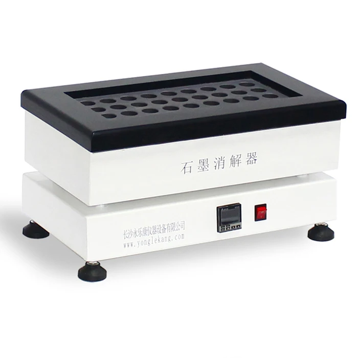 High Temperature PTFE Lab Graphite Kjeldahl Digestion Block