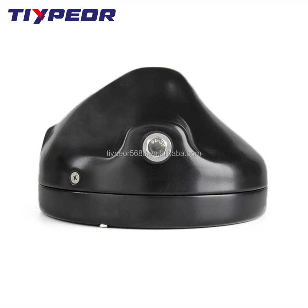 chrome 7 headlight housing black 7 inch housing accessories-3