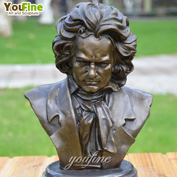 ベートーヴェンのブロンズバスト像 150cm 高さ 可 Customized