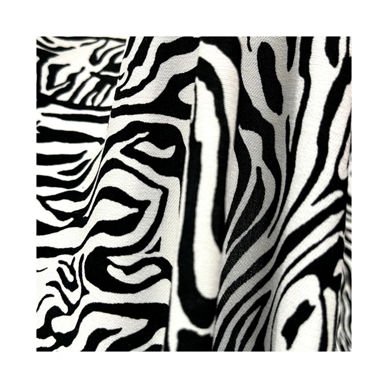 Ткань с принтом из Бенгальского шелка нейлона и спандекса для брюк ткань бенгальским