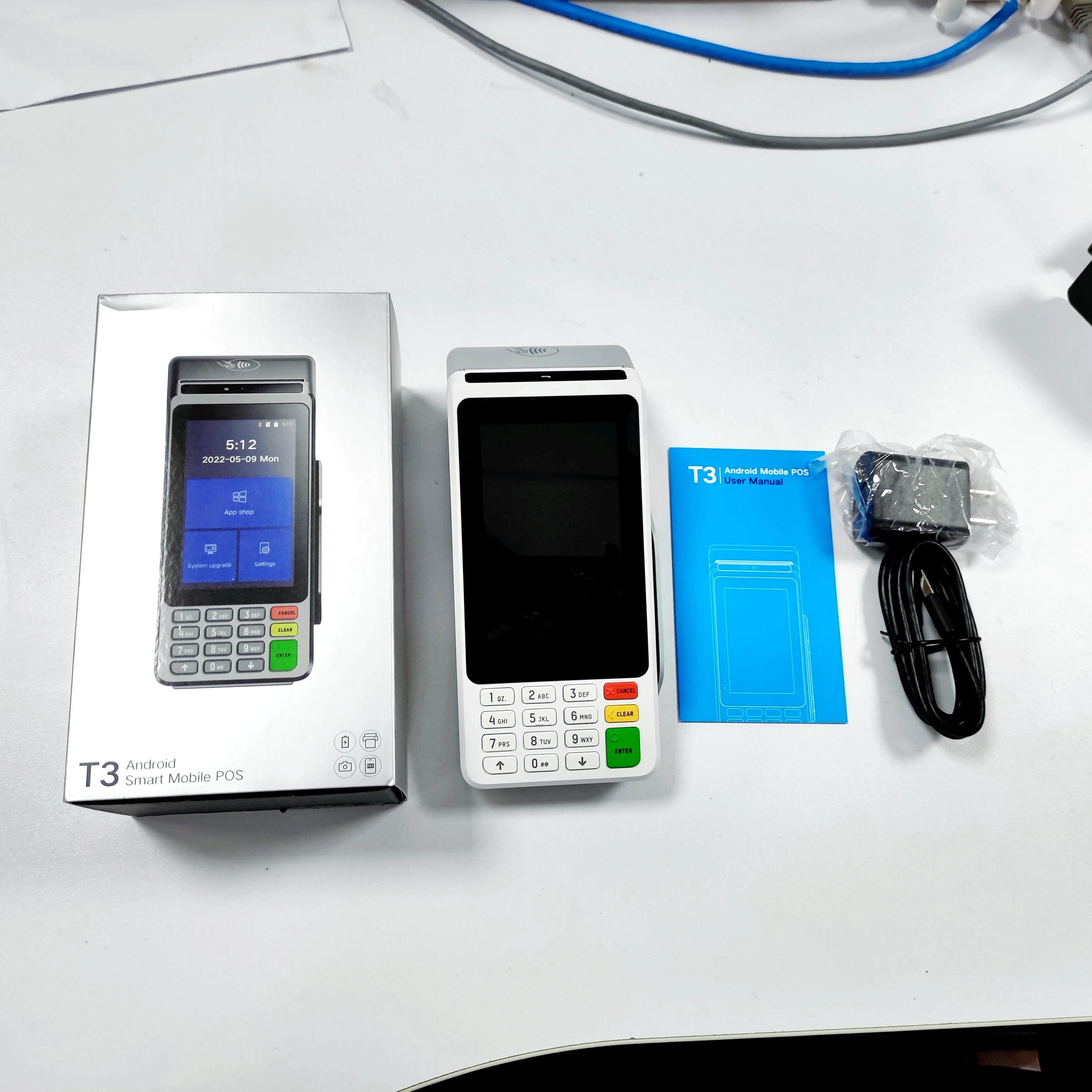 Portable Pos Terminal Bank Card Payment System Pos Machine NFC MSR IC Credit Card Pay Pos Device