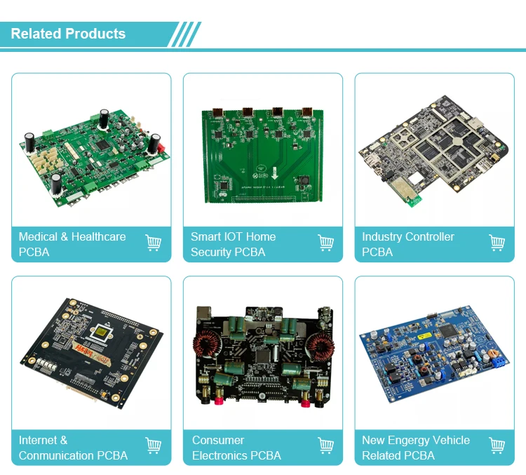 Custom Pcb Printed Circuit Board Consumer Electronics Parts And Pcba ...