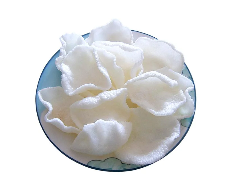 Prawn Crackers Red Color Snack Colored Prawn Chip Prawn Cracker