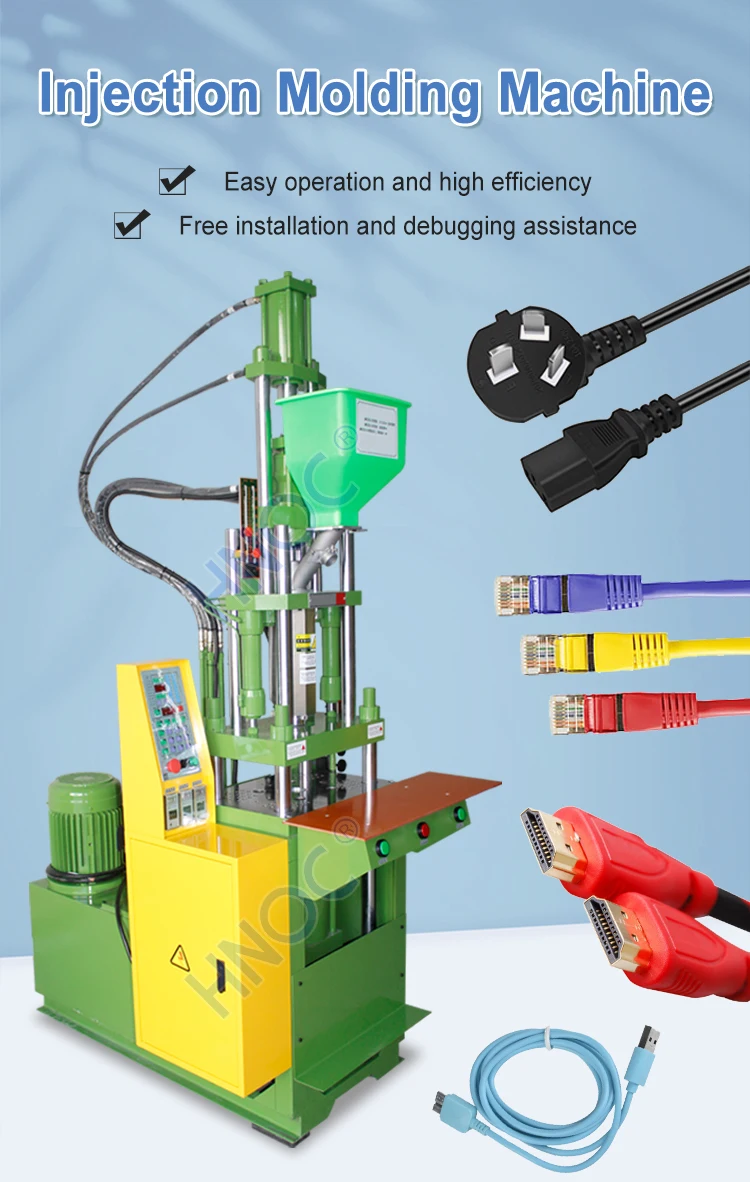 Hnoc Rotary Vertical Plastique Injection Moulding Machine Led Wire Usb ...