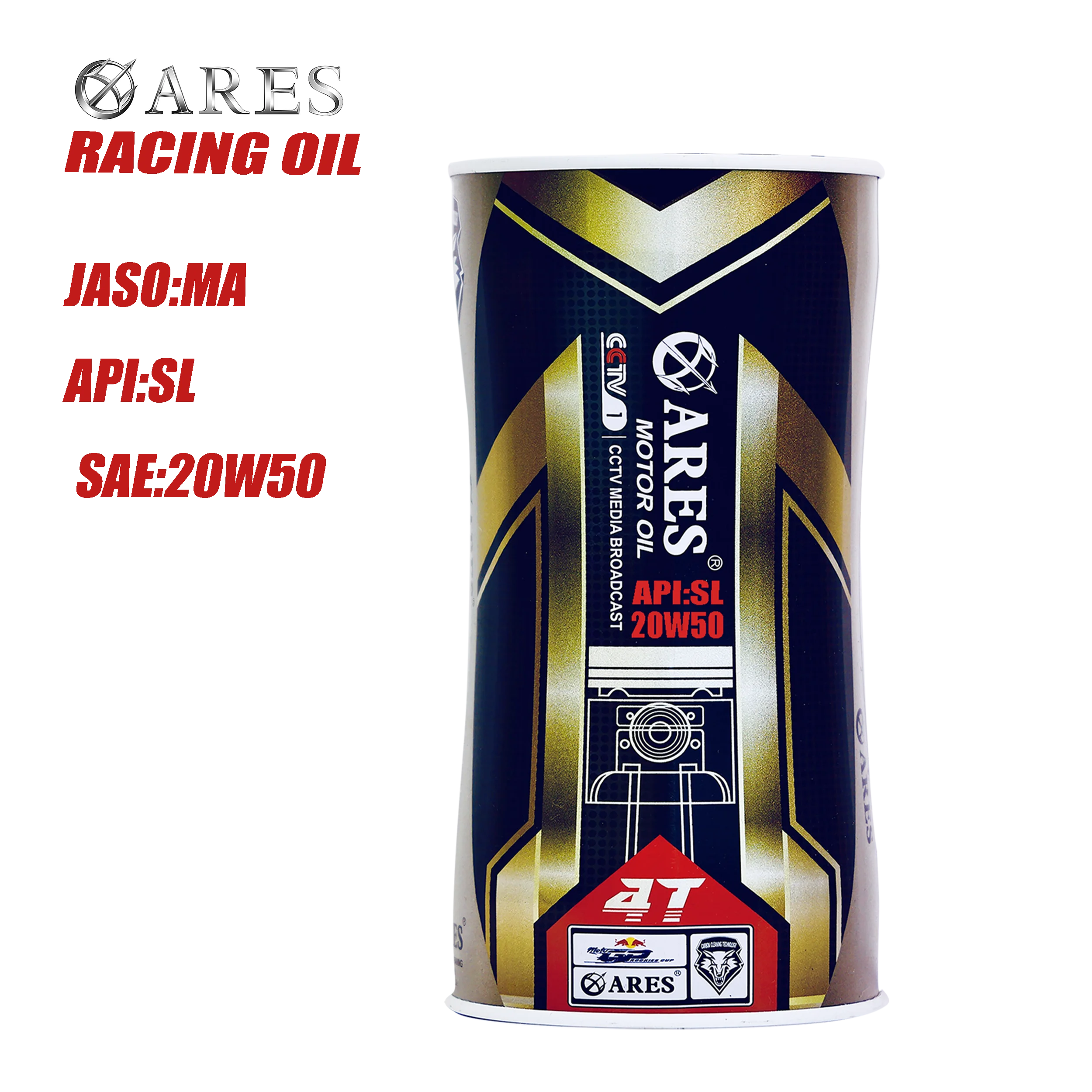 High Quality Fully Synthetic Super Racing 4T Motorcycle Engine Oil 1L